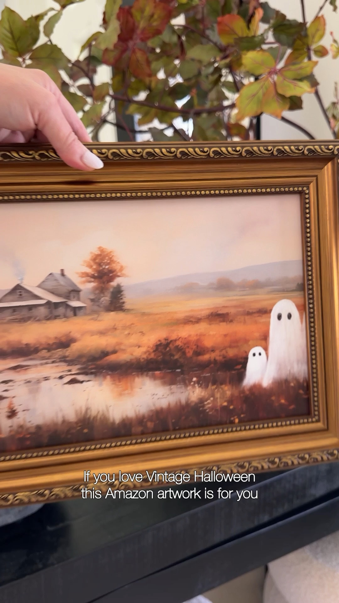 Vintage Halloween inspired art on Amazon at affordable prices 👻
