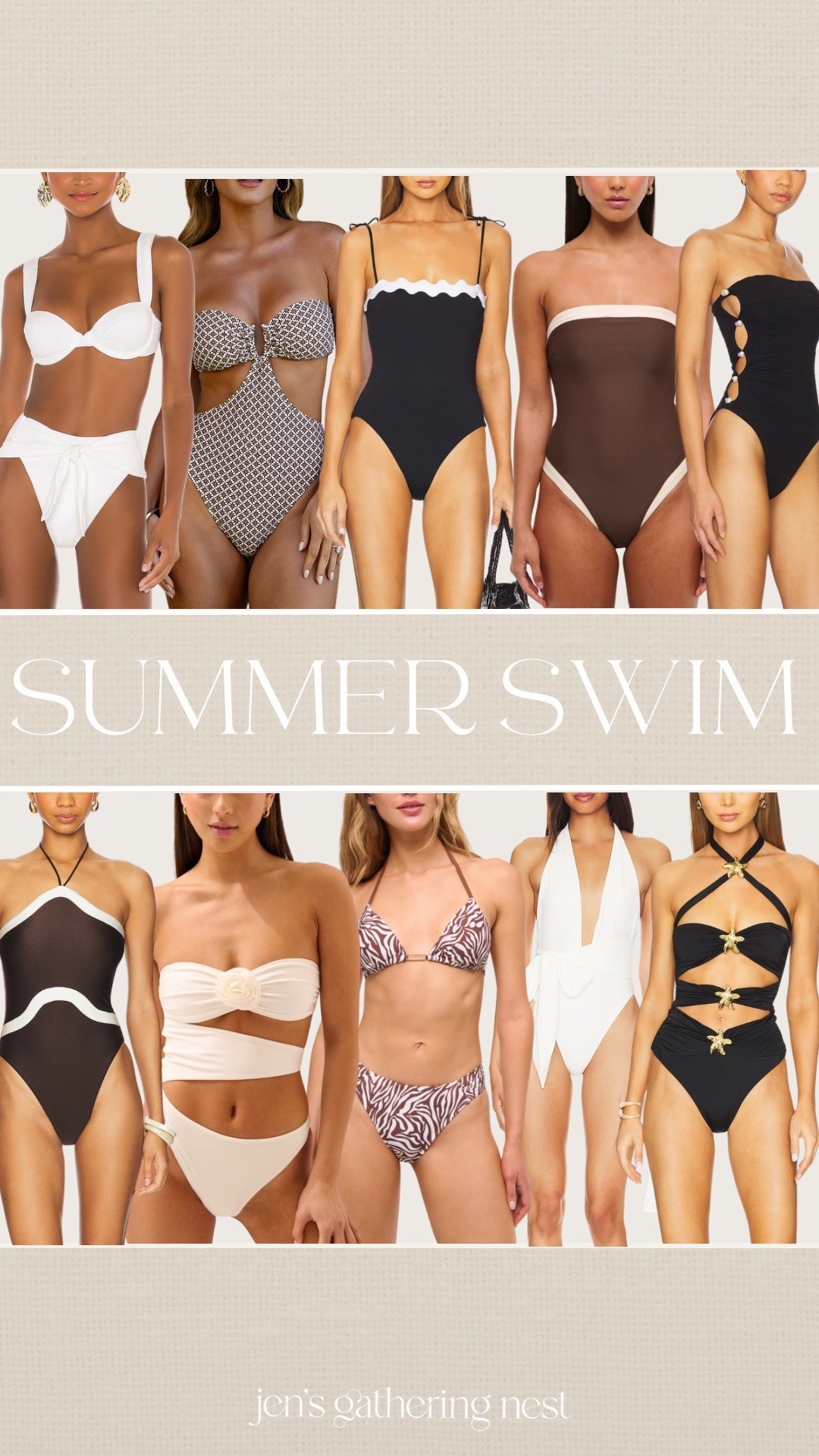 Swimmies I’m OBSESSED with right now 🌴

#swimwear #onepiece #bikini #revolve #abercrombie #resortwear #neutralswim

#LTKSwim #LTKFindsUnder100 #LTKSeasonal