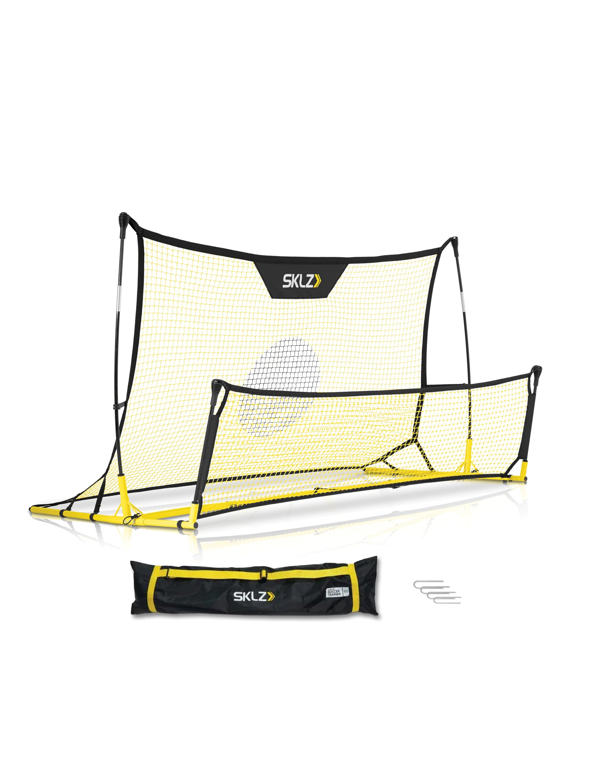 SKLZ Quickster Soccer Trainer - Dual-Sided Rebounder for Solo Passing, Receiving, Trapping Practi... | Amazon (US)