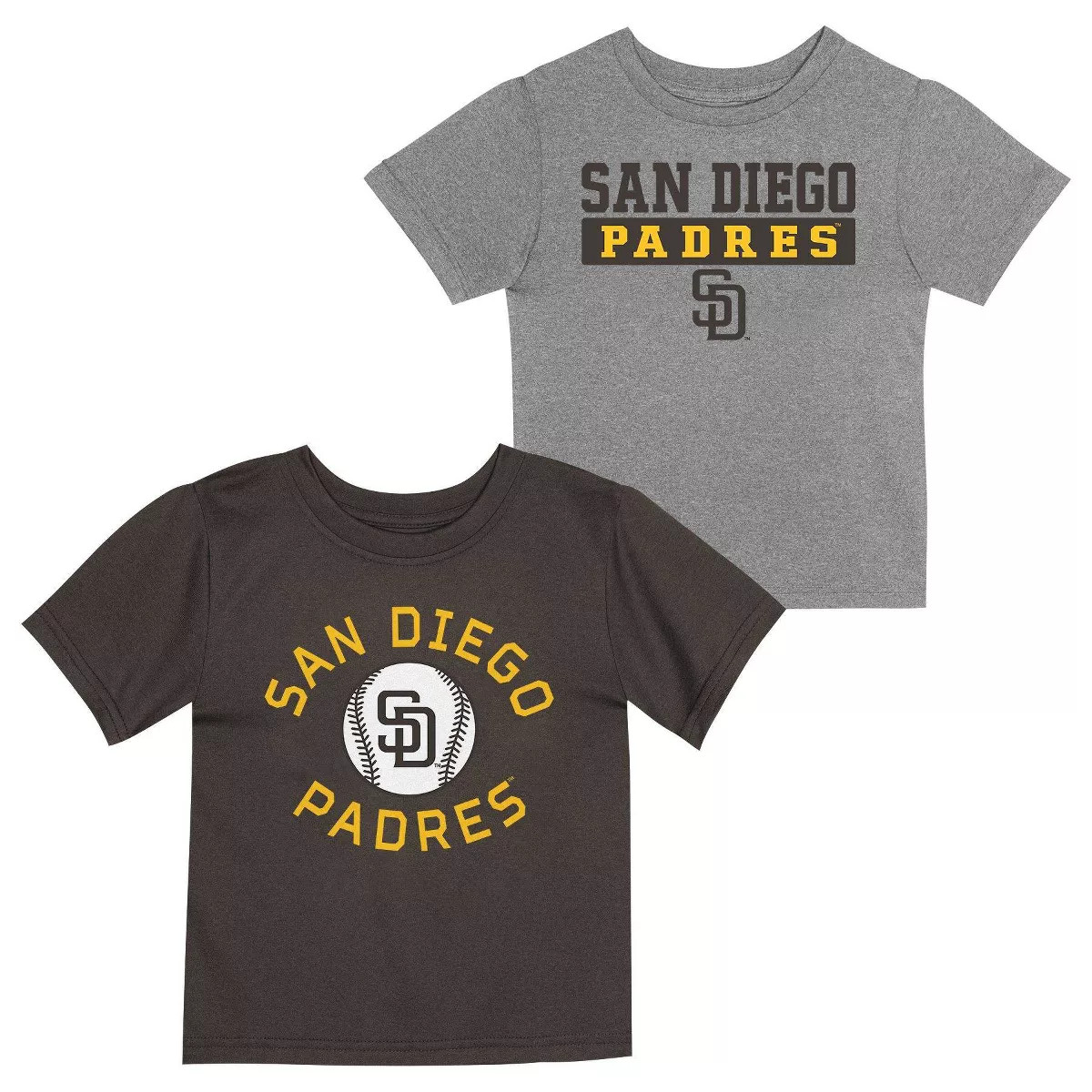 MLB San Diego Padres Toddler Boys' 2pk T-Shirt | Target