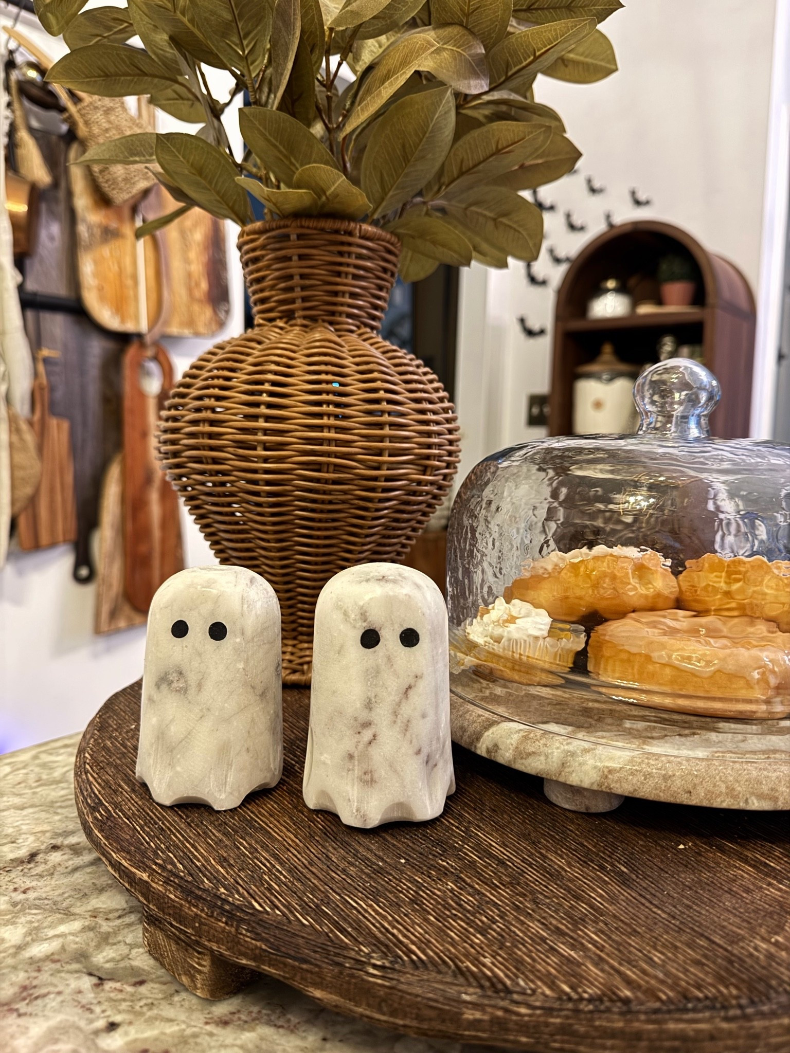 Marble ghost salt and pepper shakers from. @tjmaxx