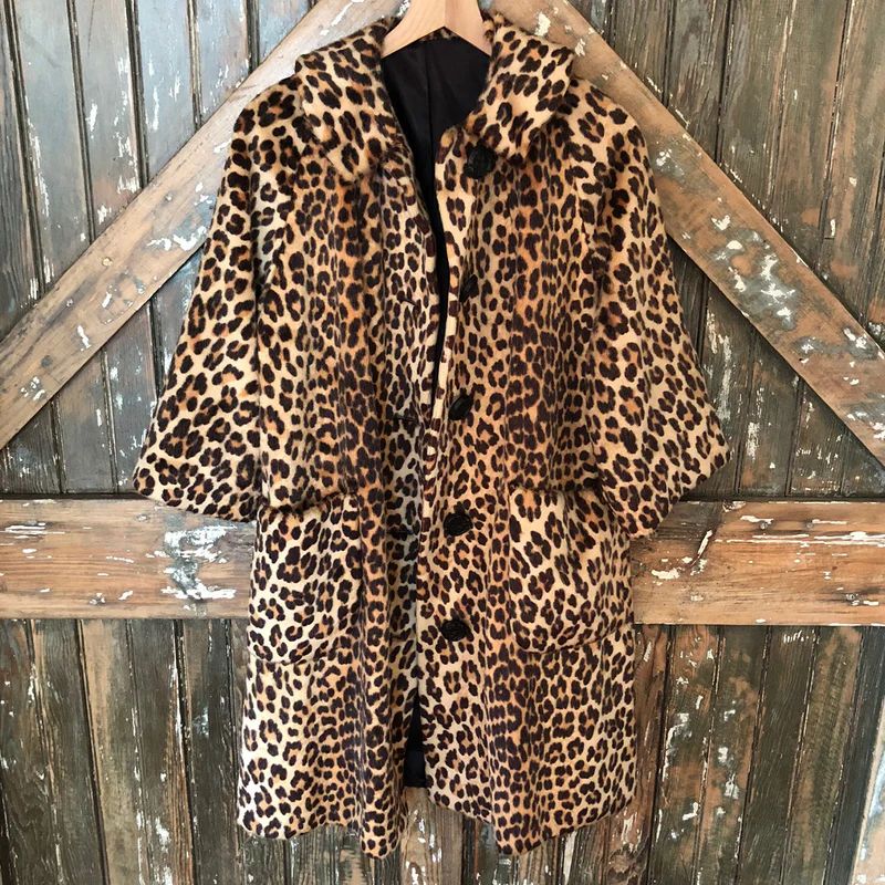 Dannijo Vintage Leopard Print Coat | Dannijo