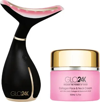 Neck & Face LED Beauty Massager +Collagen Neck  Cream. | Nordstrom