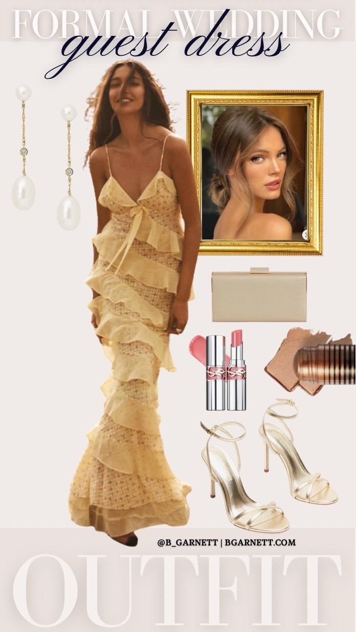 Yellow wedding guest dress 

#LTKWedding #LTKStyleTip #LTKParties