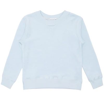 unisex blue french terry sweatshirt | minnow