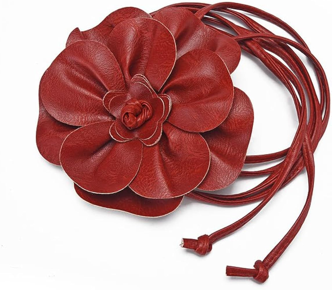 COTIM COYIN Women's Decor Flower Rope Braid Waist Belt for Wedding Dress, Party, Sash Waist Belt ... | Amazon (US)