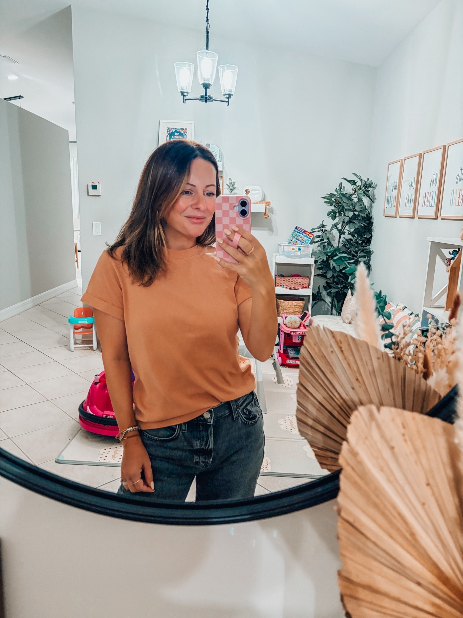 This casual tee is soo good, love the burned orange color perfect for fall.

#LTKmomlife #LTKootd #LTKdayinmylife