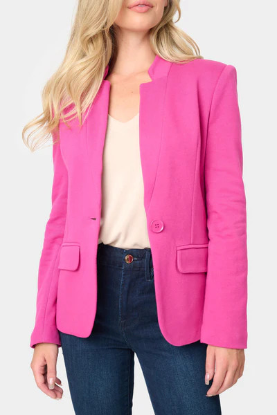Notch Collar Blazer | Gibson