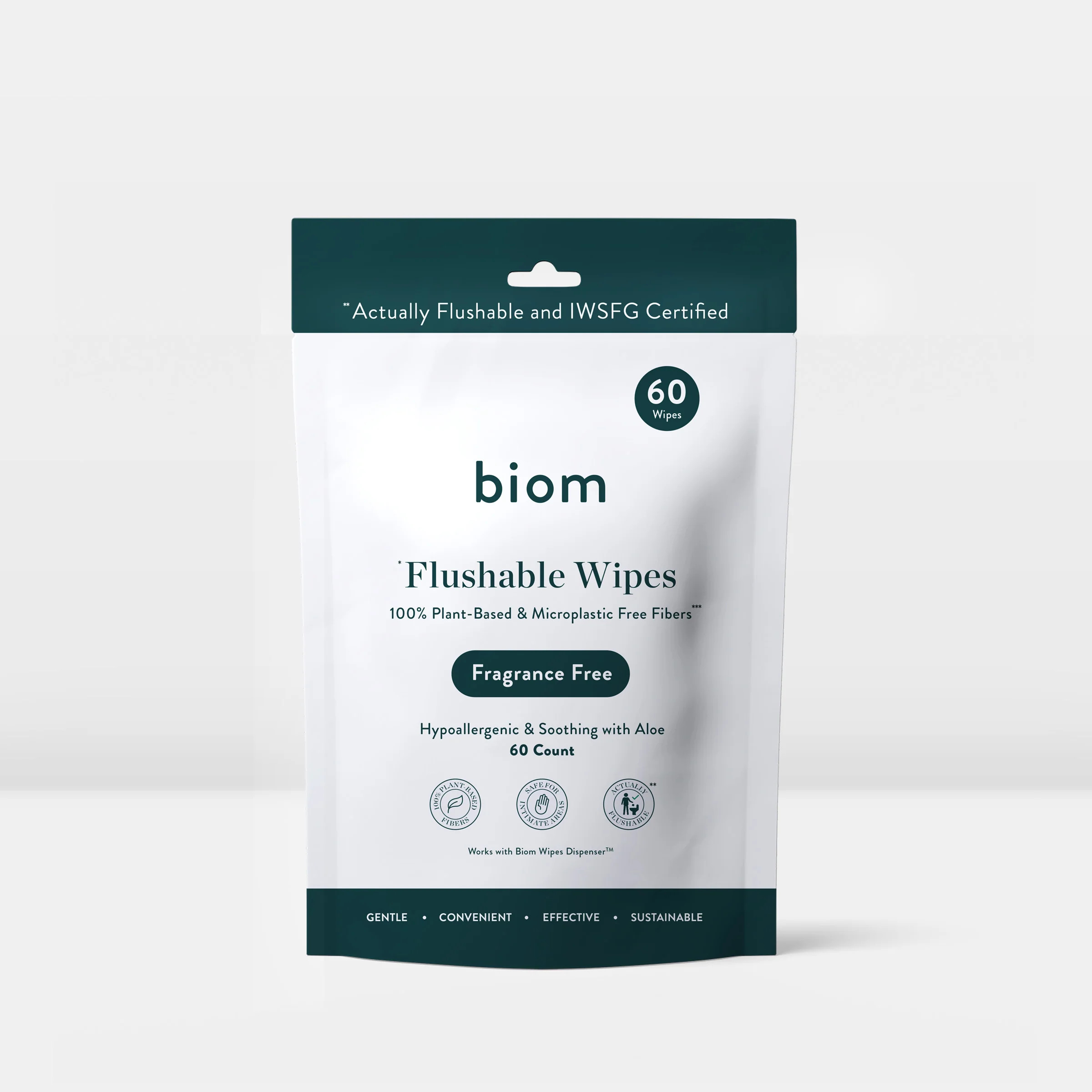 Standard Flushable Wipes | Biom