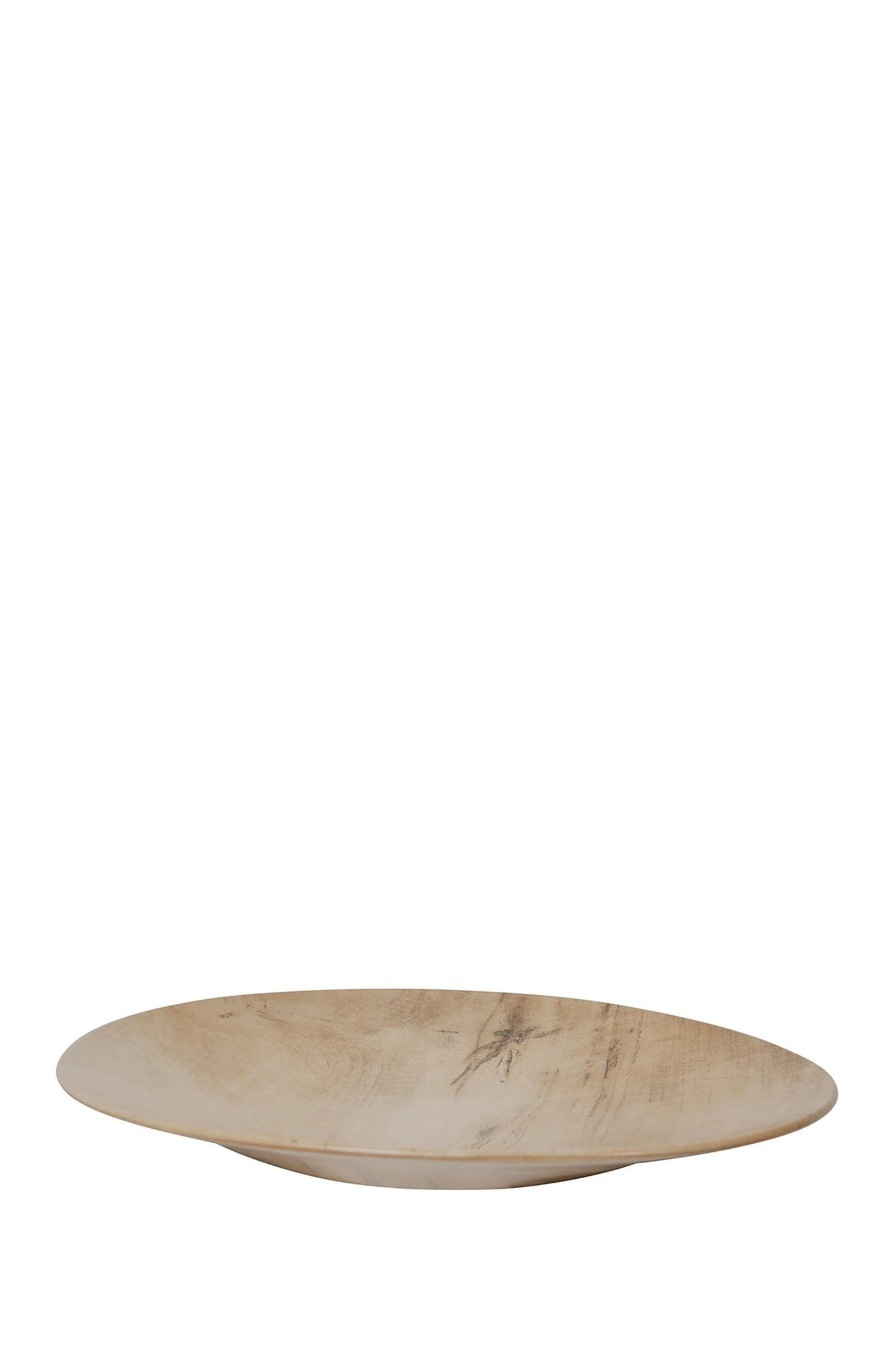 Faux Wood Ceramic Plate 15" | Nordstrom Rack