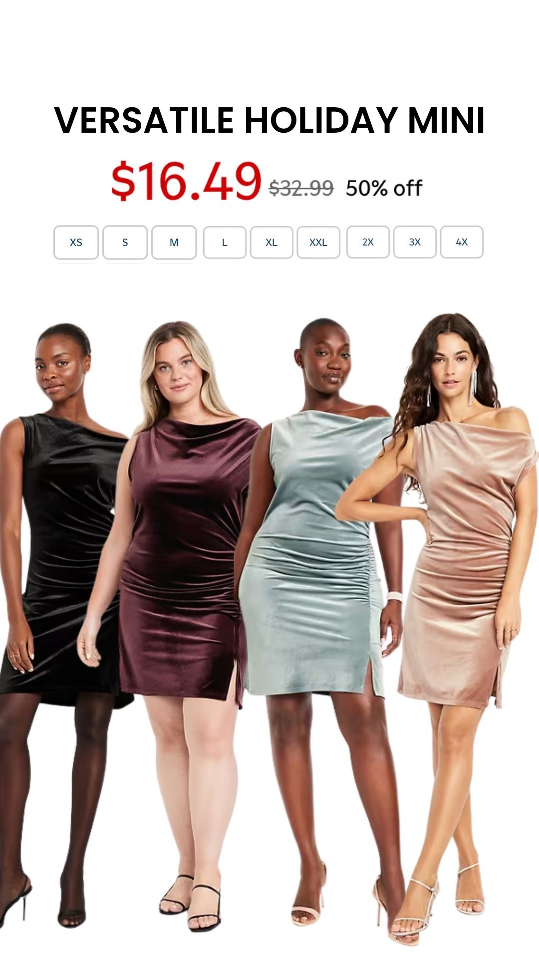 Came across this insane deal so I figured I would share it for those who are looking for a mini this holiday season. I do think it looks like it’s on the thinner side so just keep that in mind - will likely need either shape wear or tights under ✨

#LTKHoliday #LTKFindsUnder50 #LTKSeasonal