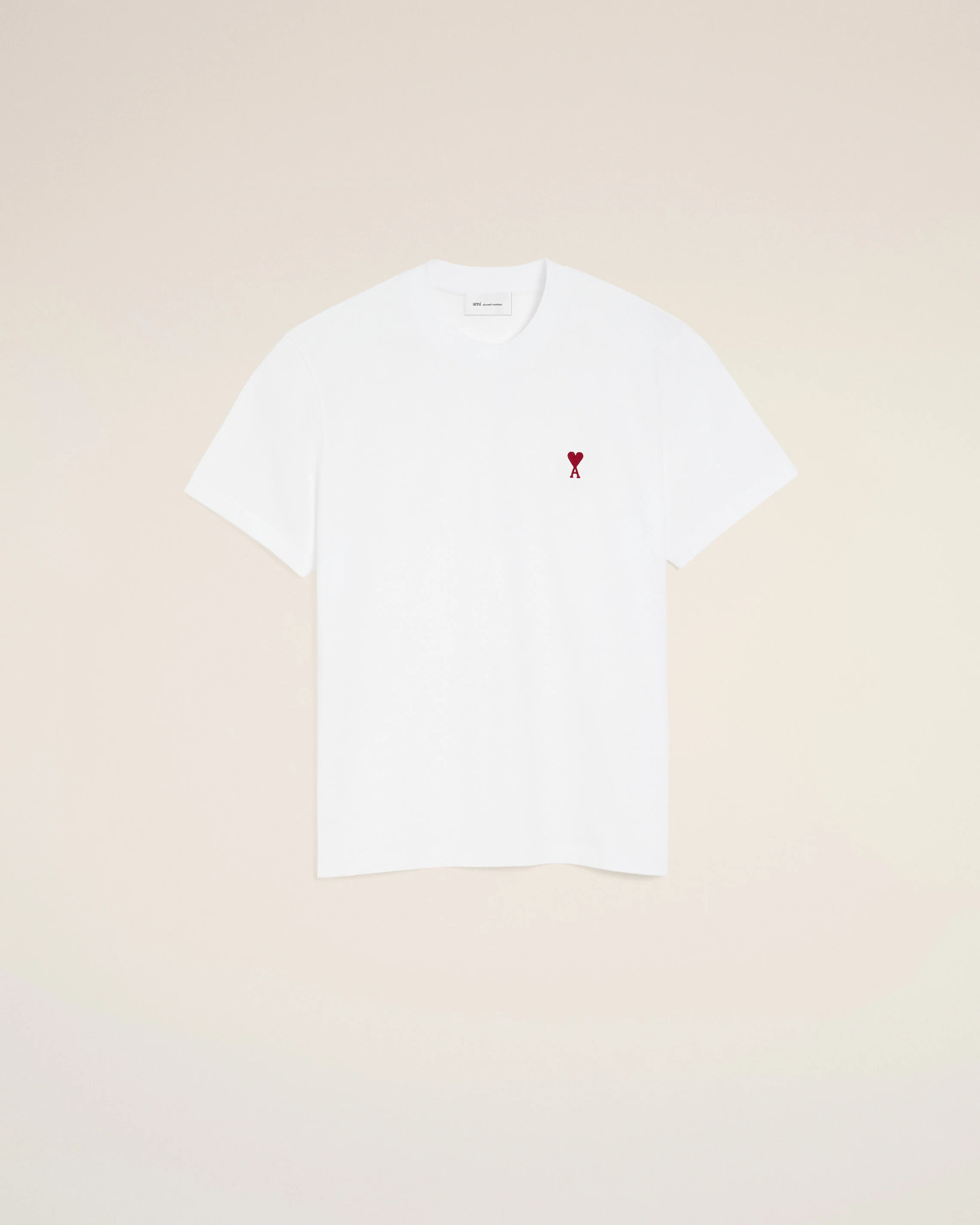 White Red Ami De Coeur T-Shirt | AMI PARIS | AMI Paris FR