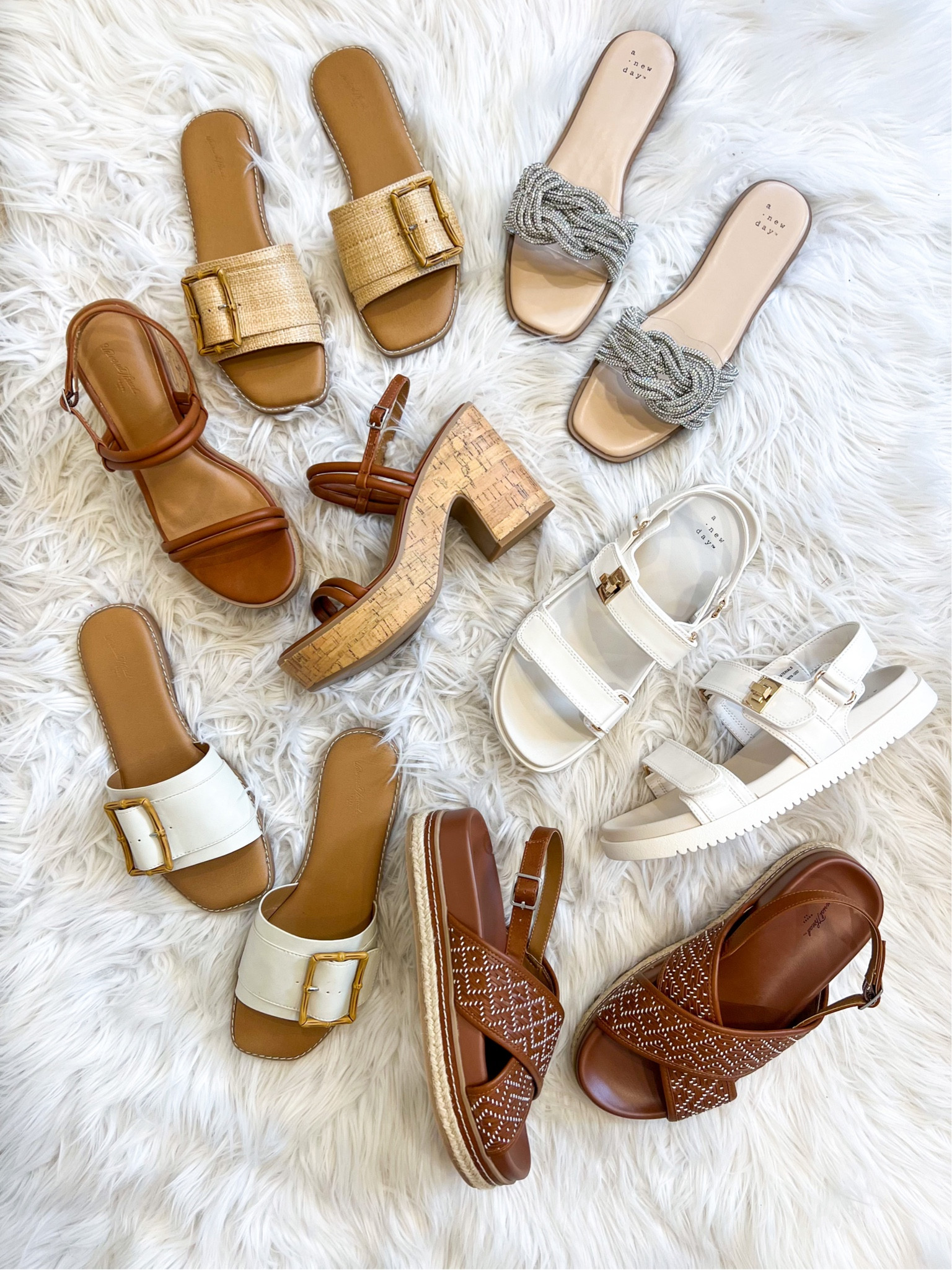 New target sandals 
All run true to size 

Shoes, shoe addict, target shoes, affordable shoes, summer sandals, sandals, summer style , heels , target sandals

#LTKshoecrush