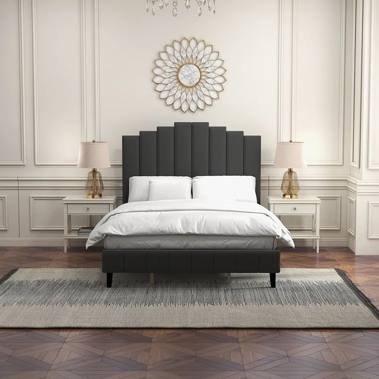 Tufted Low Profile Platform Bed | Wayfair North America