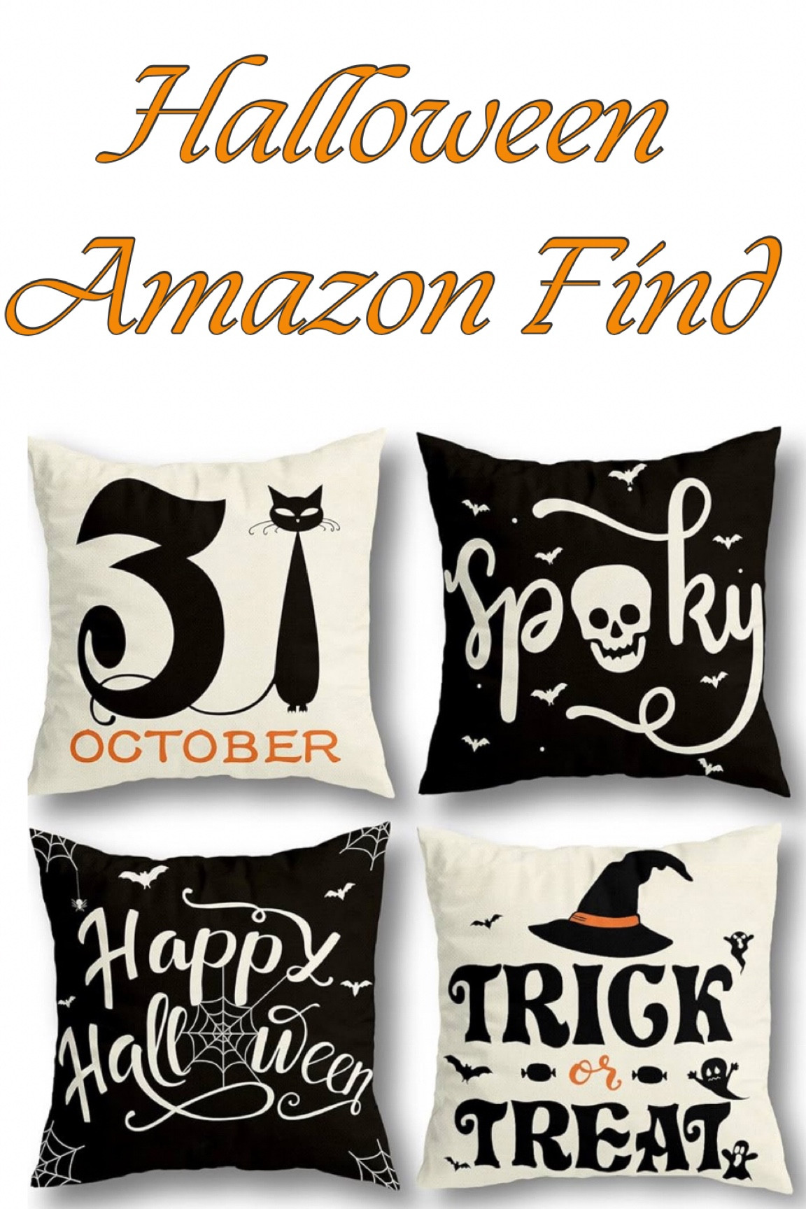 Use the 40% off coupon and get all 4 of these pillow covers for $6.42!!
Halloween Decor Finds!


#LTKSaleAlert #LTKHome #LTKFallSale