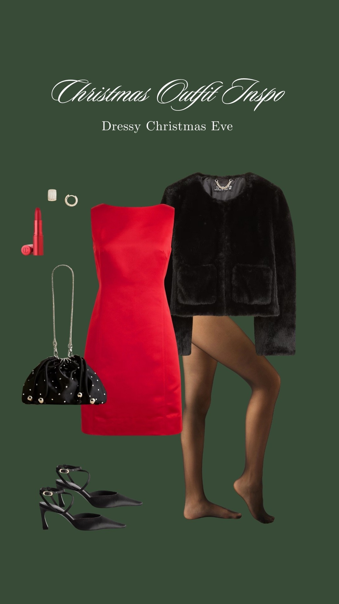 Outfit Inspo for Christmas Eve - Dressy 🎄🥂✨ 

#LTKootd #LTKHoliday #LTKFindsUnder100