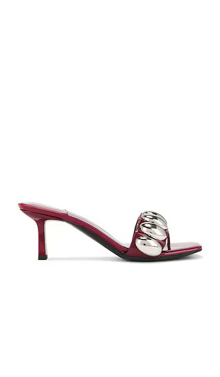 Capture Sandals in Cherry Red Patent Silver | Revolve Clothing (Global)