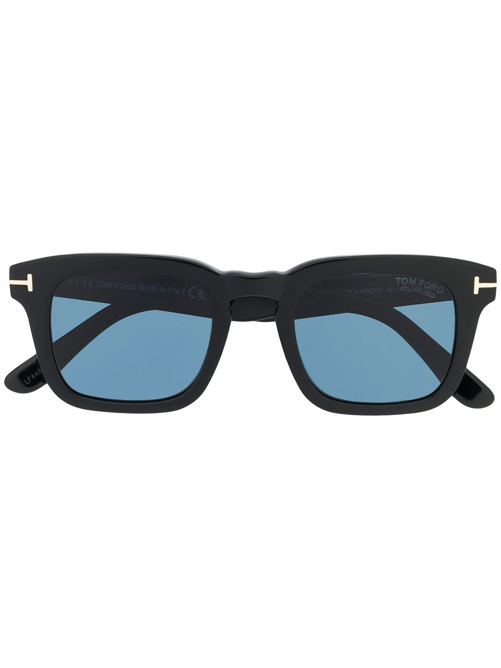 TOM FORD Eyewear FT0751 5001V - nero lucido / blu - Black | Farfetch Global