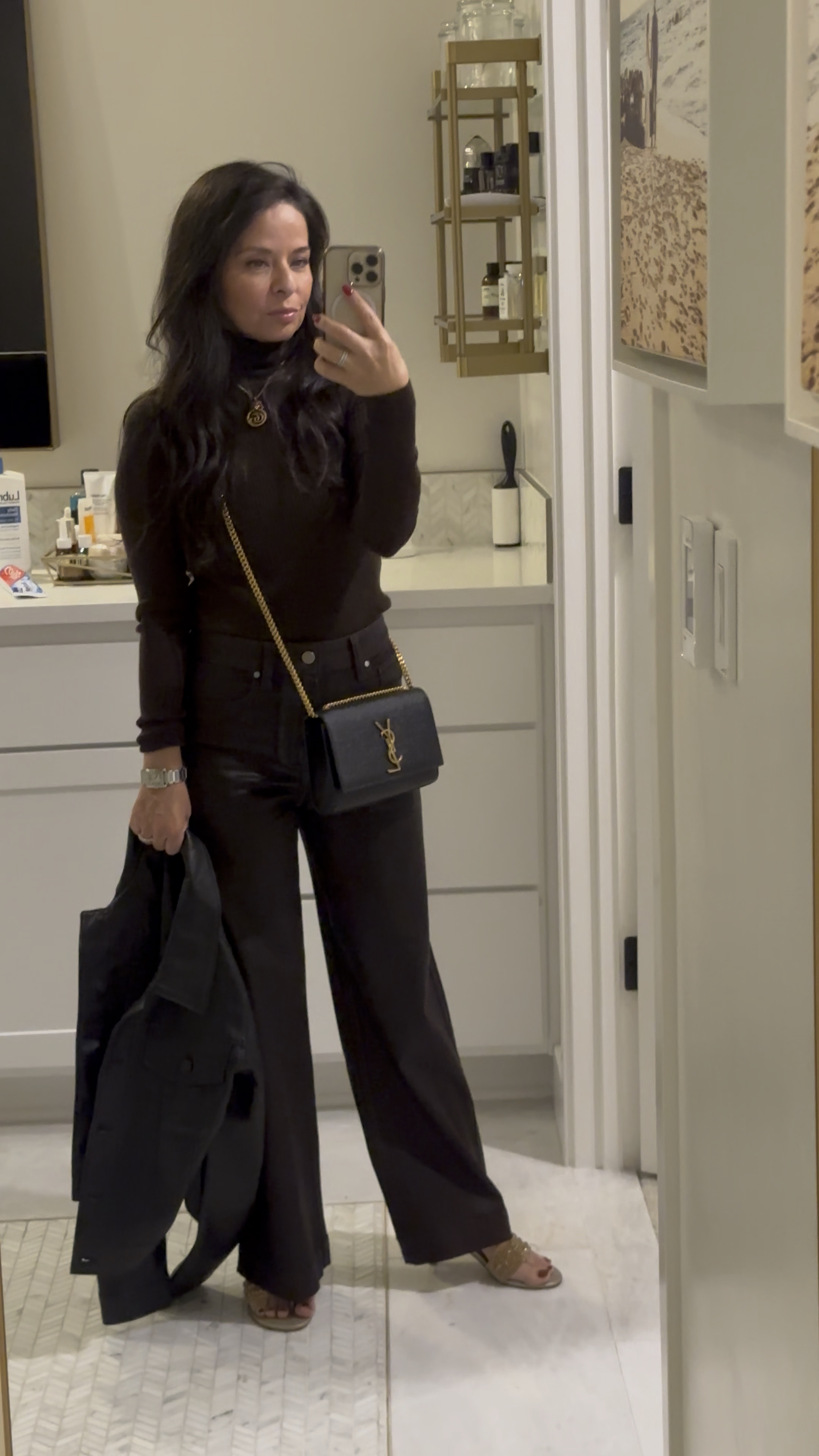 Chocolate tones 

#LTKOver40 #LTKTravel #LTKStyleTip