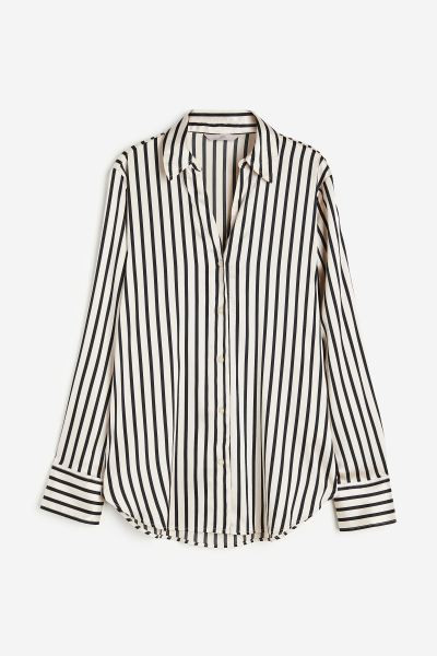 Bluse mit V-Ausschnitt | H&M (DE, AT, CH, NL, FI)