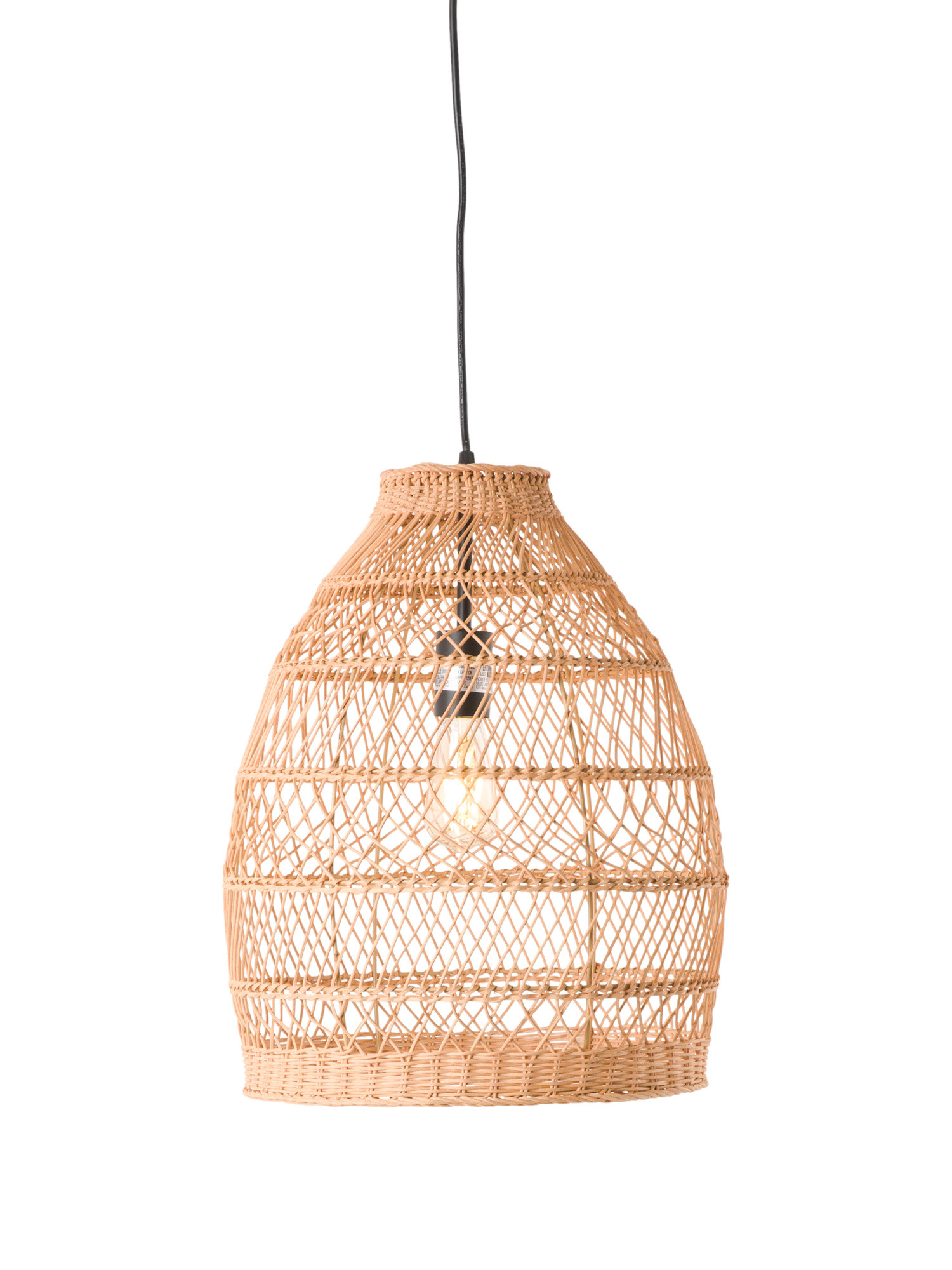 Elodia Rattan Pendant | TJ Maxx