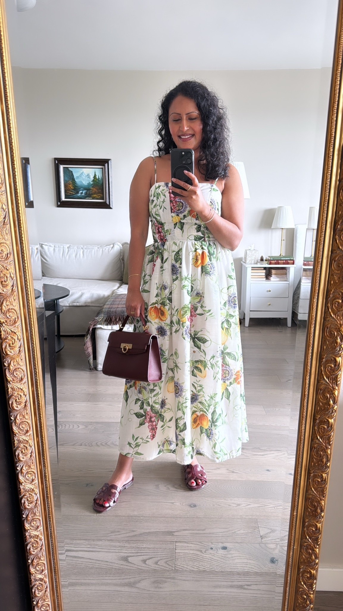 H&M summer fruit print  linen-blend dress for petite ladies 🍇

#LTKootd #LTKPetite #LTKSeasonal