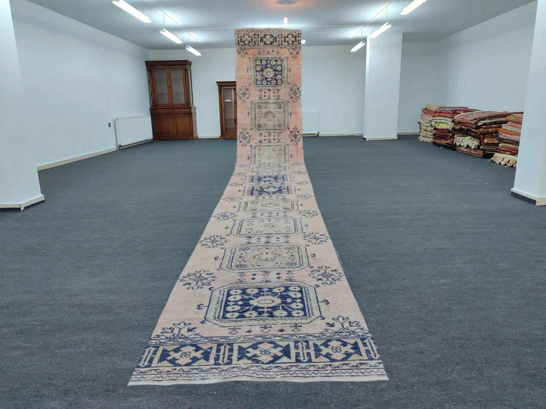 Extra Long Runner Rugneutral Rug Runner 3x20turkish Runner - Etsy | Etsy (US)