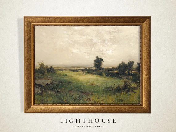 Landscape Painting  Nature Downloadable Landscape Print  | Etsy | Etsy (US)