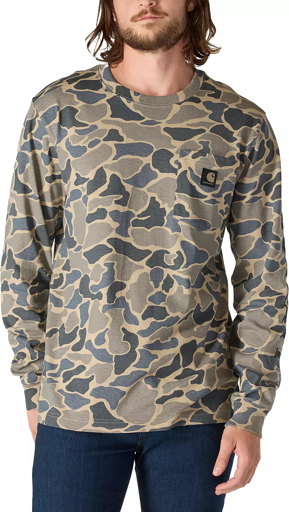 Carhartt Men's Camo Long Sleeve T-Shirt | DICK'S Sporting Goods