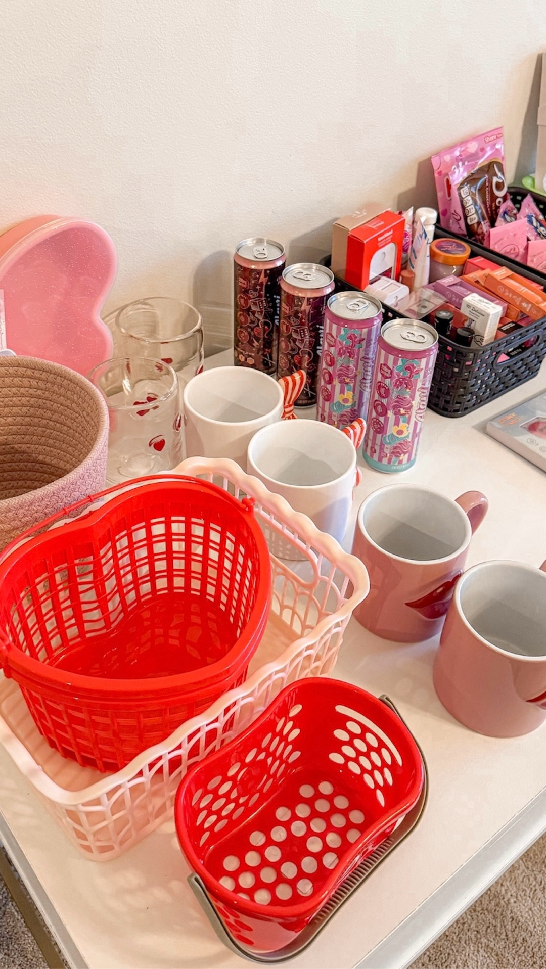 Organizing my Valentine’s Day gifting station! Ready for all the gift inspo coming your way!
#valentinesday #giftideas #giftsforher #teachergifts

#LTKvlog #LTKSeasonal #LTKHome