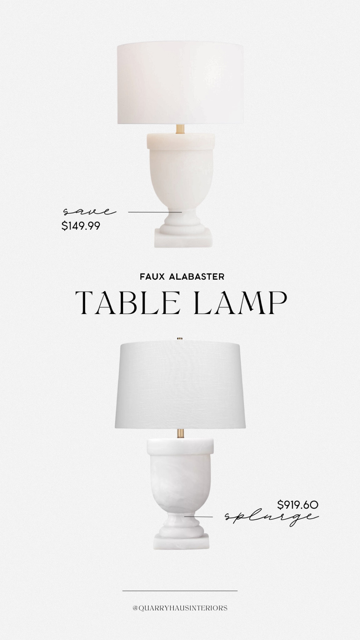 This budget friendly alabaster table lamp is such a great look for less! 👏🏼

#LTKHome #LTKSaleAlert