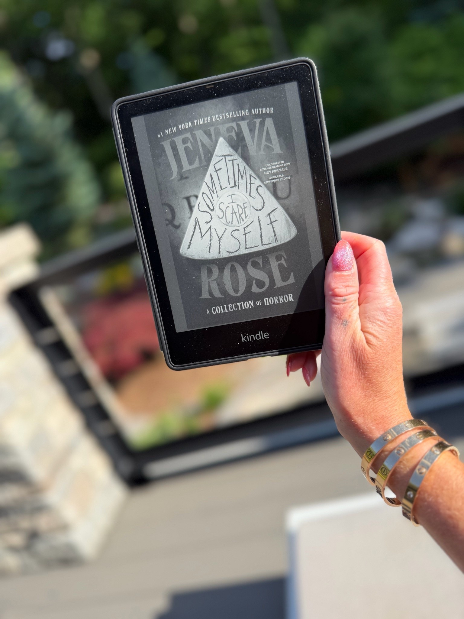 Preorder Sometimes I scare myself by jeneva rose
A collection of horror stories available on audible and kindle and hardcover 
Books to read and reading list