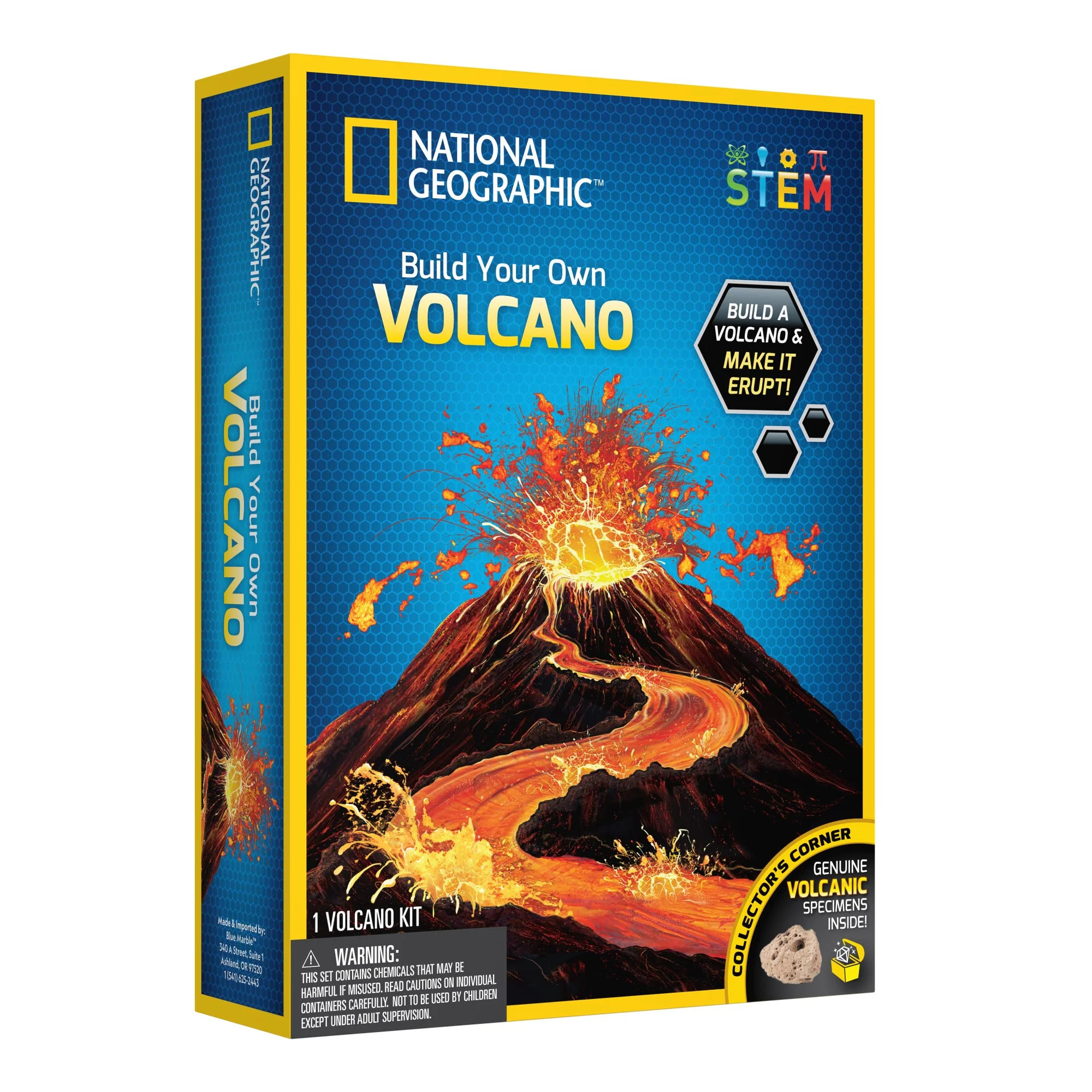 NATIONAL GEOGRAPHIC Volcano Science Kit – Build an Erupting Volcano with This Volcano Kit for K... | Walmart (US)