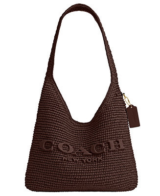 Brooklyn Medium Straw Shoulder Bag 28 | Macy's