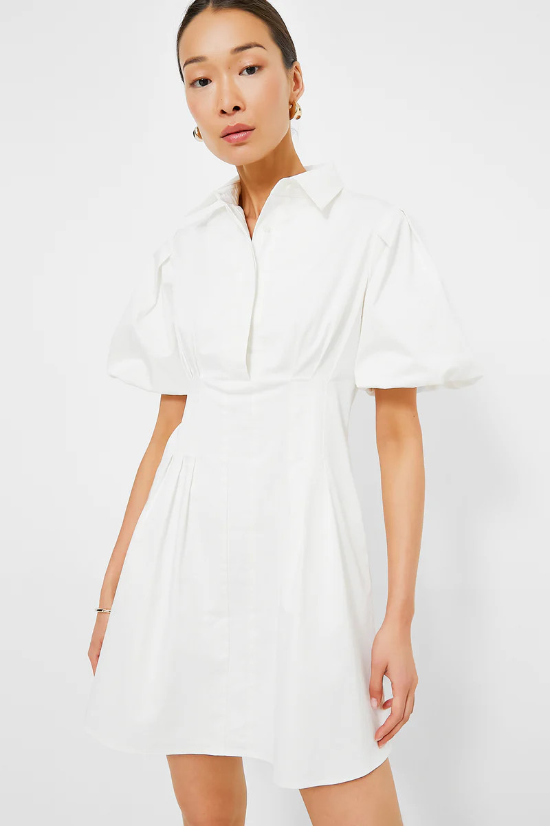 White Mini Delaney Dress | Tuckernuck (US)