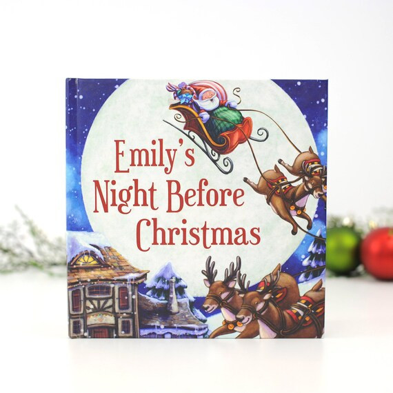 Personalized Children's Book the Night Before Christmas - Etsy | Etsy (US)