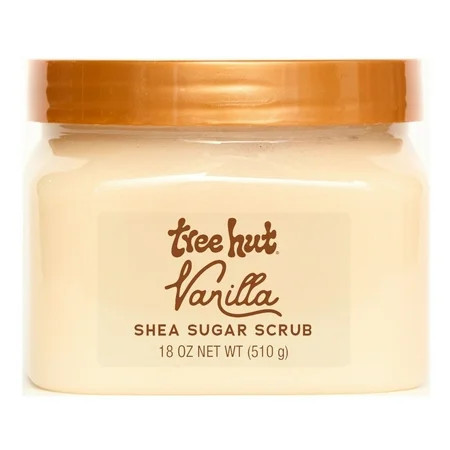 Tree Hut Vanilla Shea Butter Sugar Body Scrub, 18 oz | Walmart (US)