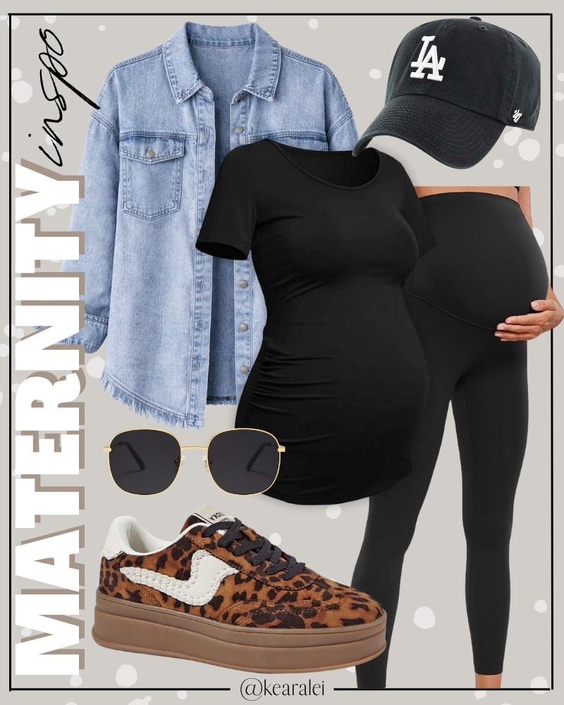 Maternity outfits idea spring pregnancy outfit winter maternity Amazon fashion black maternity top with black maternity leggings over the bump and denim chambray shirt jacket with black 47 brand baseball hat and slip on leopard sneakers casual outfits || baby bump style fashion cute outfits inspo spring summer mama outfits Amazon fashion #maternity #style #fashion #outfit #outfits #babybump #pregnancy #leggings #ltksale #babymoon #affordable #amazon #casual #fall
.

baby shower dress, Maternity Dresses, Maternity, over the bump, motherhood maternity, pinkblush, mama shirt sweatshirt pullover, hospital bag, nursery, maternity photos, baby moon, pregnancy, pregnant, maternity leggings, maternity tops, diaper bag, mama necklace, baby boy, baby girl outfits, newborn, mom, 


Amazon fashion, teacher outfits, business casual, casual outfits, neutrals, street style, Midi skirt, Maxi Dress, Swimsuit, Bikini, Travel, skinny Jeans, Puffer Jackets, Concert Outfits, Cocktail Dresses, Sweater dress, Sweaters, cardigans Fleece Pullovers, hoodies, button-downs, Oversized Sweatshirts, Jeans, High Waisted Leggings, dresses, joggers, fall Fashion, winter fashion, leather jacket, Sherpa jackets, Deals, shacket, Plaid Shirt Jackets, lounge set, Date Night Outfits, Mom jeans, shorts, sunglasses, Airport outfits, plus size fashion, Stanley cup tumbler, Target, Abercrombie and fitch, Amazon, Shein, Nordstrom, H&M, forever 21, forever21, Walmart, asos, Nordstrom rack, Nike, adidas, Vans, Quay, Tarte, Sephora, lululemon, free people, j crew jcrew factory, old navy

#LTKootd #LTKBaby #LTKBump