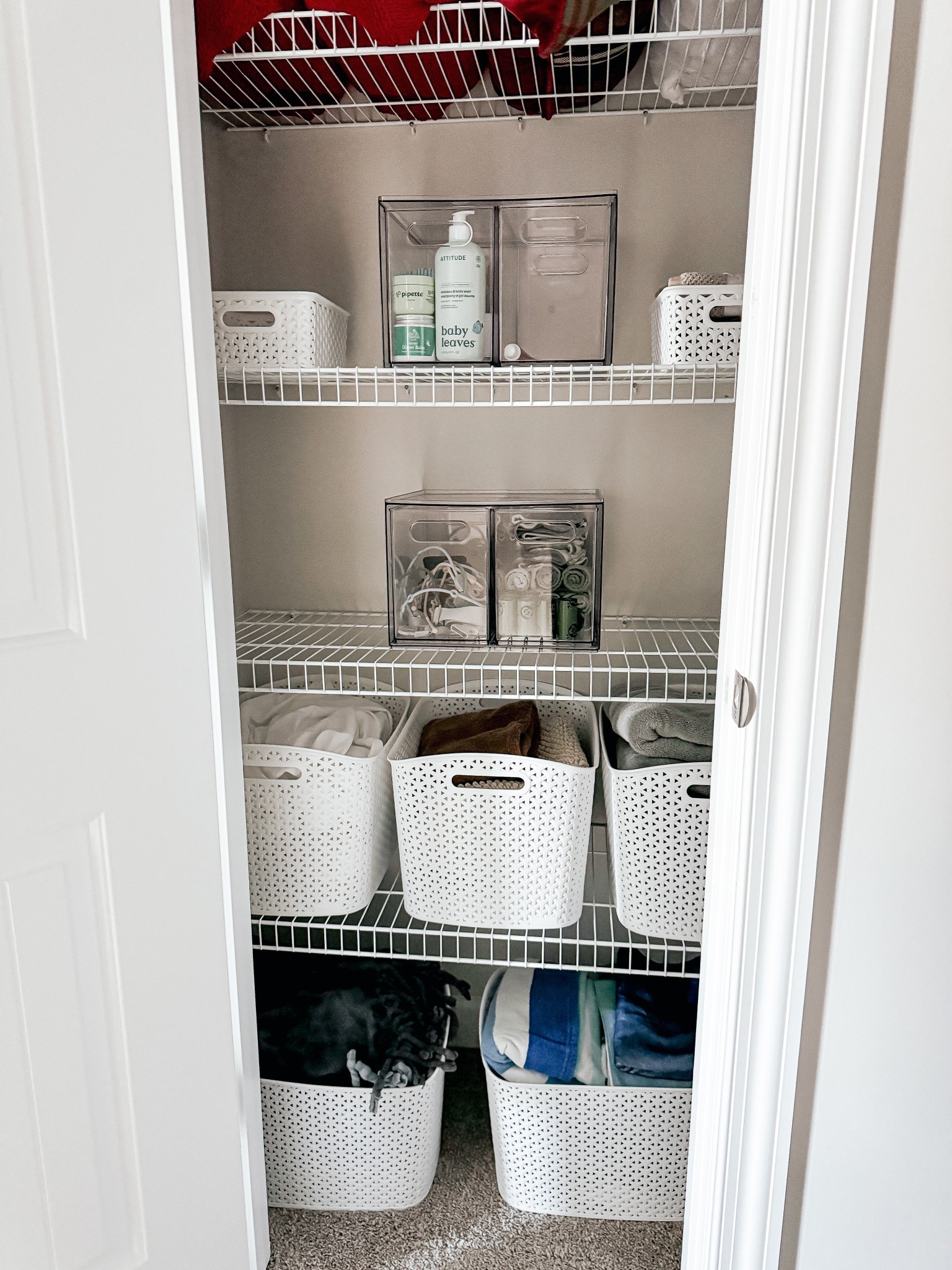 linen closet organization🏠

#LTKHome