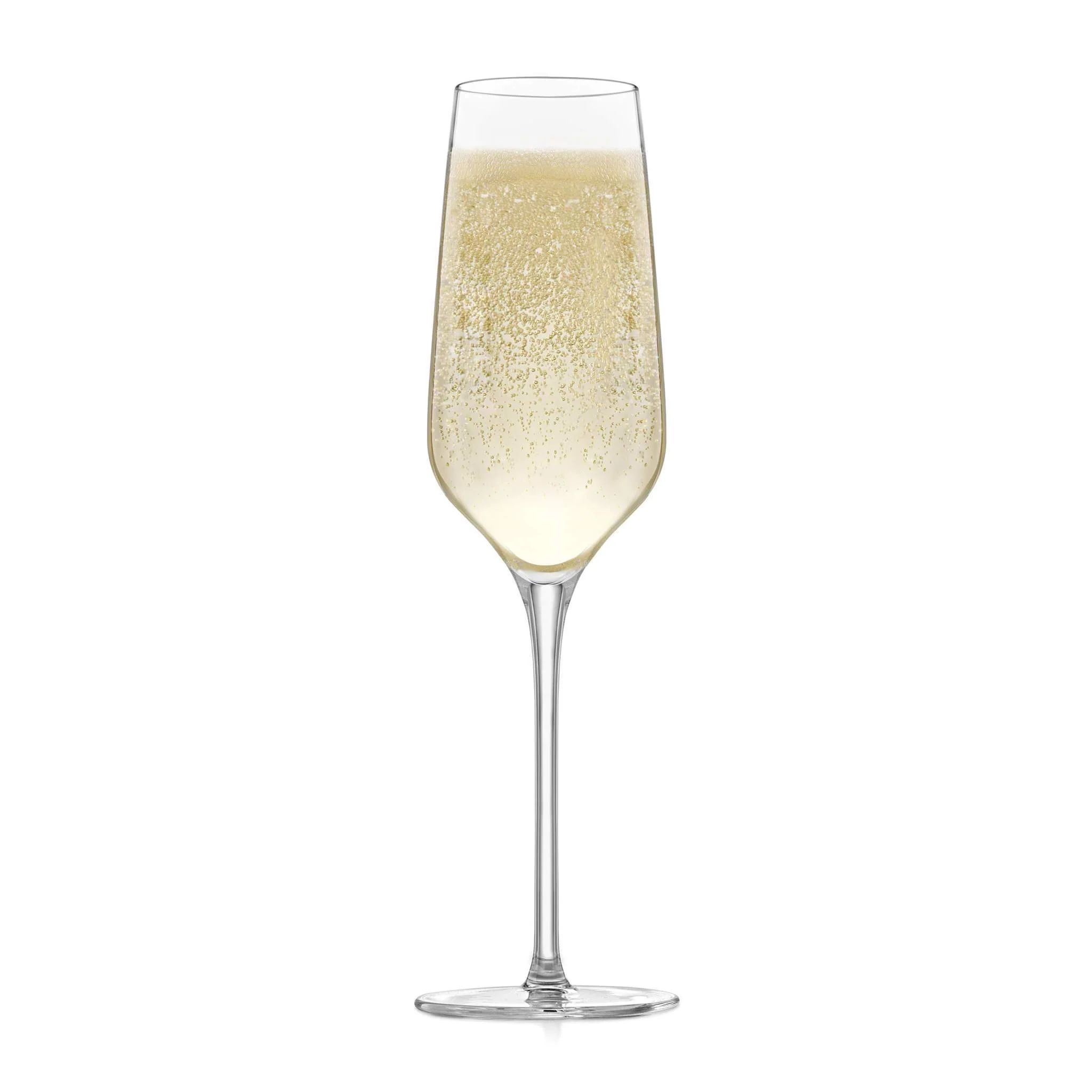 Libbey Signature Greenwich Champagne Flute Glasses, 8.25-ounce, Set of 4 | Libbey Glass