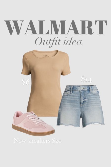 Walmart outfit idea 

#LTKStyleTip #LTKShoeCrush #LTKFindsUnder50