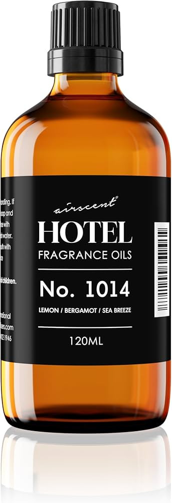 AirScent Ritzy Hotel Fragrance Oil No. 1014 - The Iconic 5-Star Hotel Coastal Blend - Lemon Berga... | Amazon (US)
