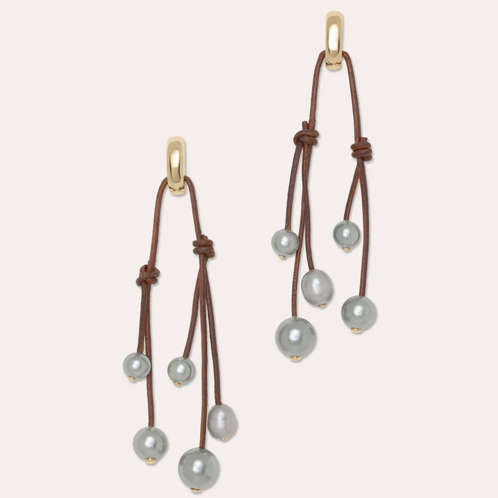 Riya Pearl Cord Earrings | Ramy Brook