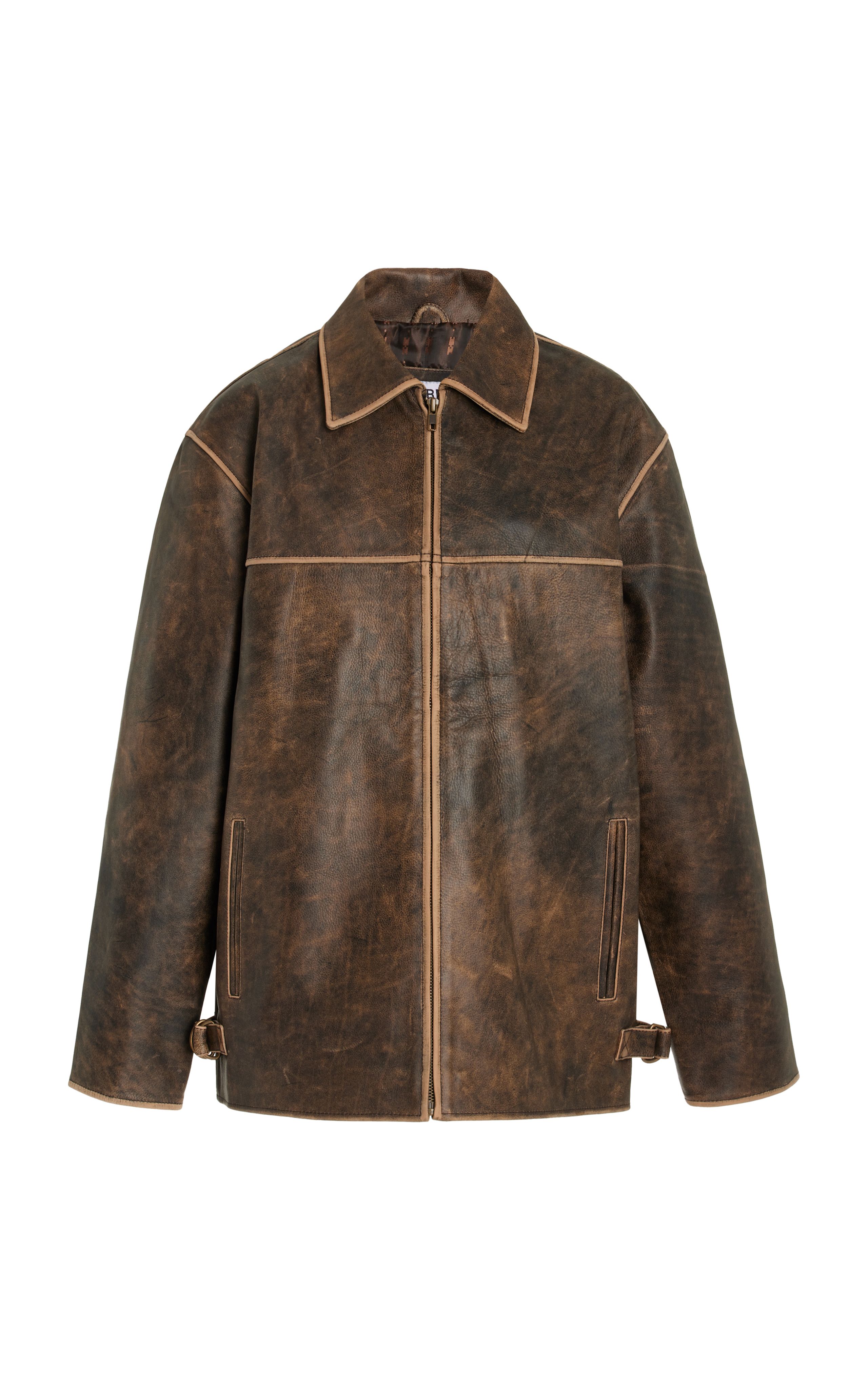 Exclusive Faded Leather Jacket | Moda Operandi (Global)