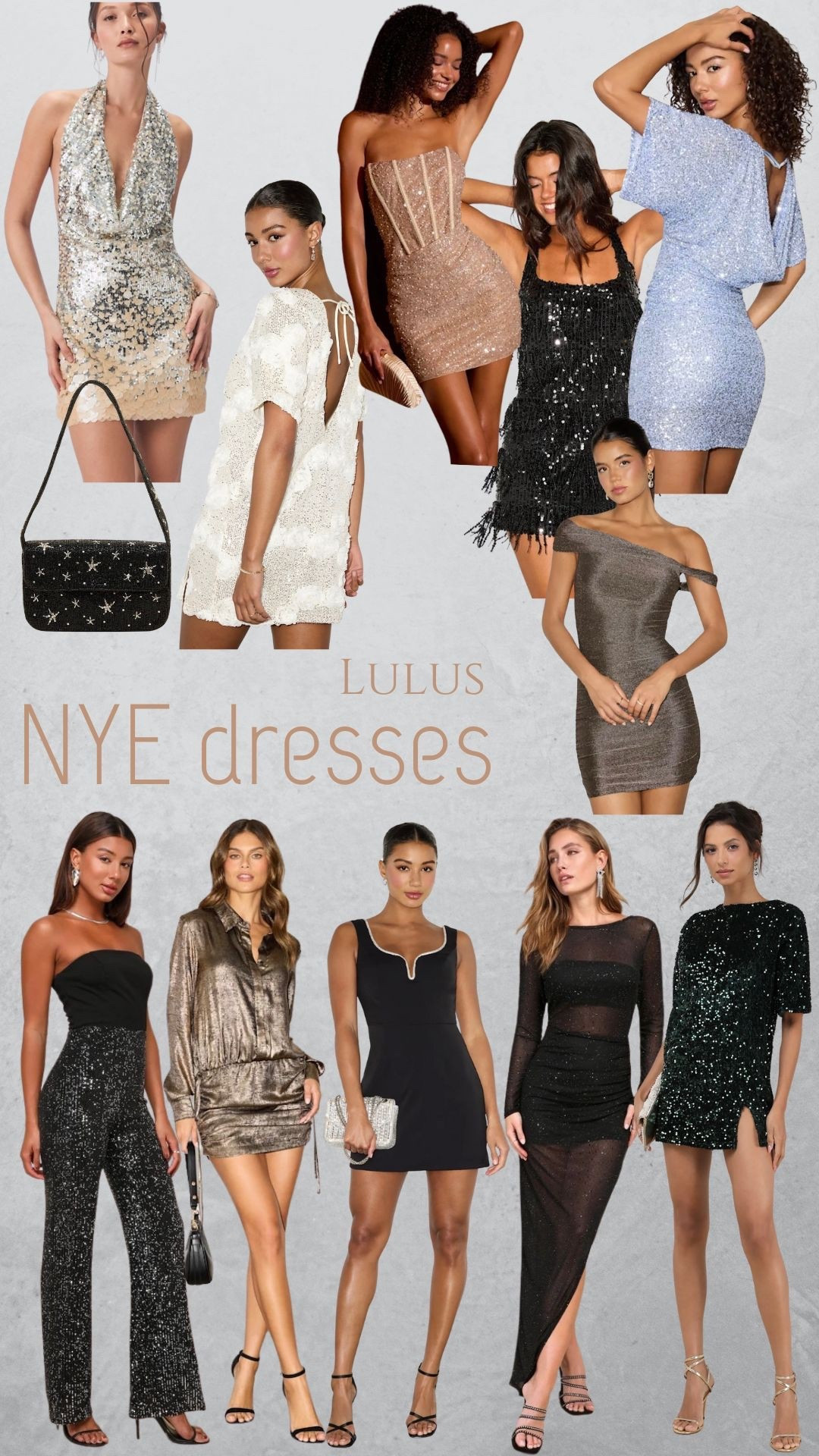 NYE dresses from Lulus 

#LTKHoliday #LTKGiftGuide