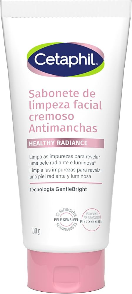 Cetaphil Healthy Radiance Sabonete de Limpeza Facial Cremoso Antimanchas 100g | Amazon (BR)