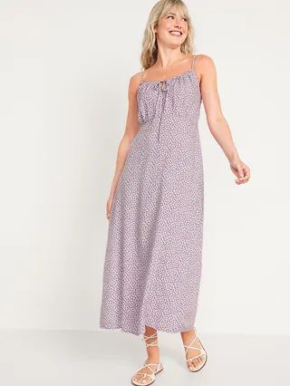 Floral Maxi Cami Shift Dress for Women | Old Navy (US)