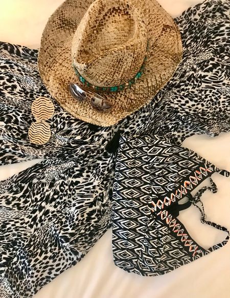 Beach vacation style! ☀️
Similar items linked. #beachstyle #vacationstyle #hats #sunglasses #swimcover

#LTKstyletip #LTKtravel