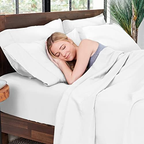 Hotel Sheets Direct 100% Bamboo Sheets - California King Size Sheet and Pillowcase Set - Cooling,... | Amazon (US)