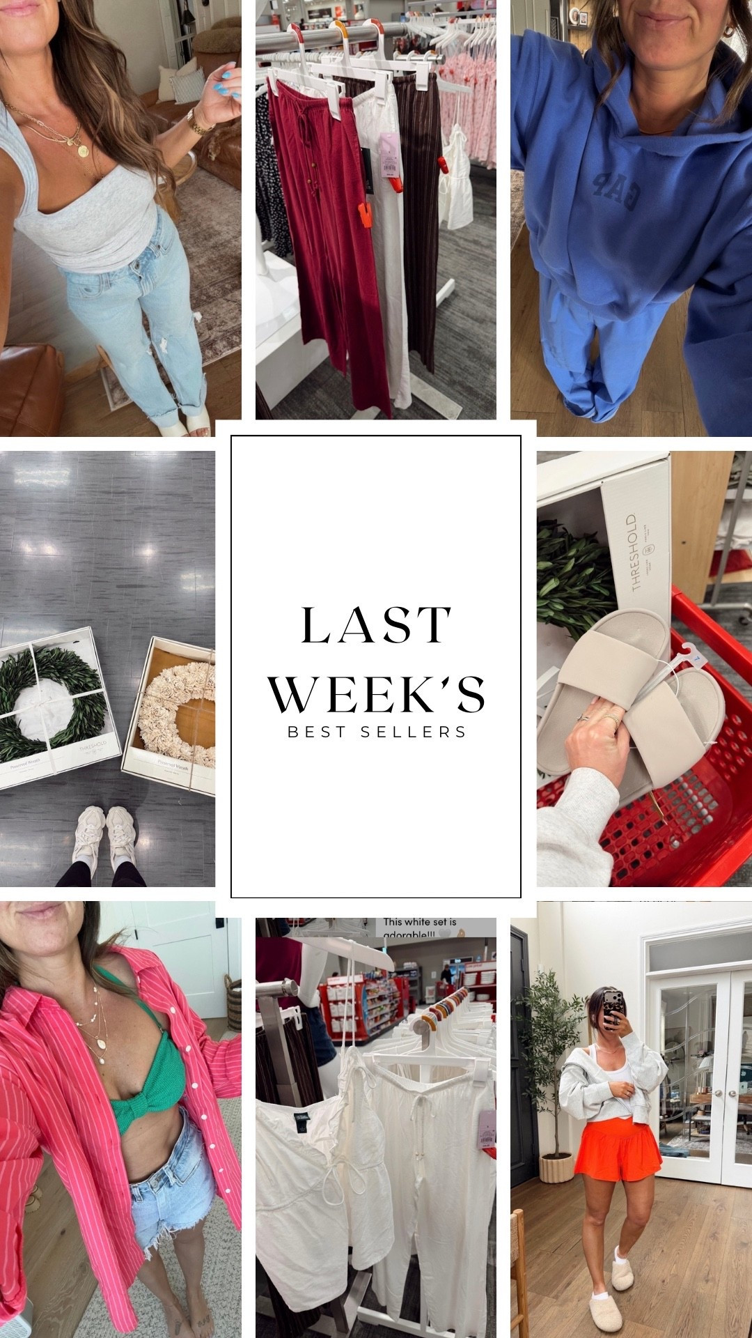 Last week’s best sellers 😍

#LTKgrwm #LTKmomlife #LTKootd